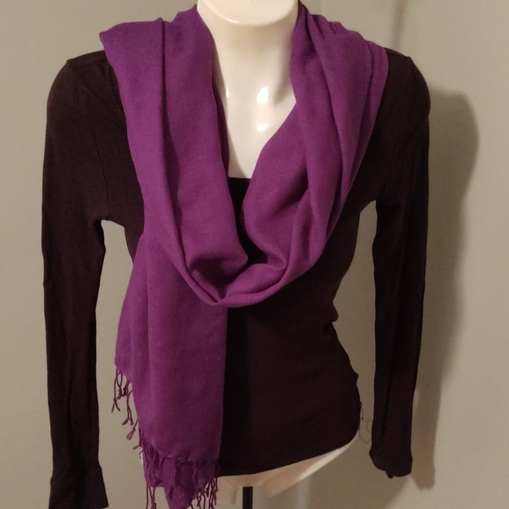 Basic Purple Scarf